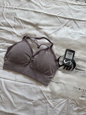 TLF Apparel - Boost Seamless Sports Bra, Lilac Heather